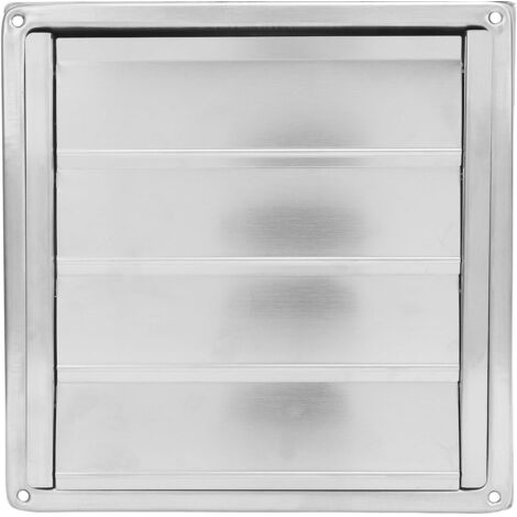 Grille de ventilation extérieure 4 inch pour sèche-linge en stainless steel 304 avec filet nylon anti-intrusions [Vent Cover]