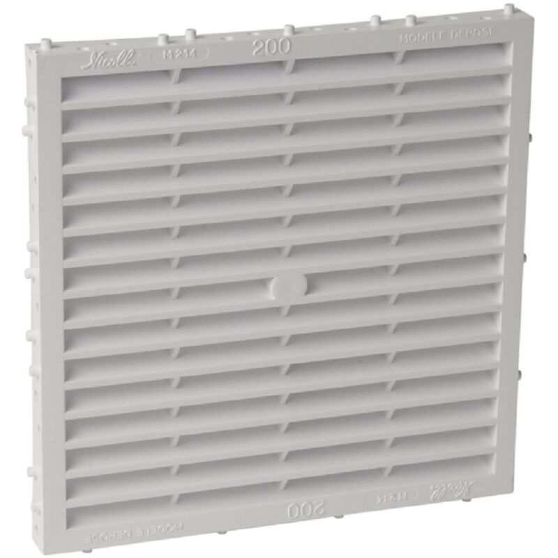 Nicoll - grille de ventilation exterieure a combinaison a sceller type m114