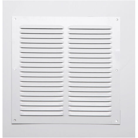 Grille de ventilation fepre aluminium 20x20 cm bordure invisible