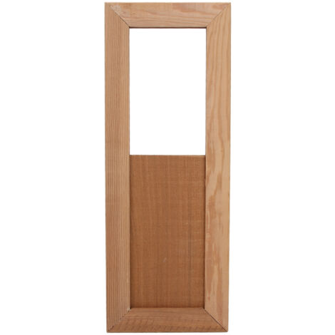 Grille de ventilation pour sauna - Cedar - 34.1x12.9x1.1cm - Modèle ajustable