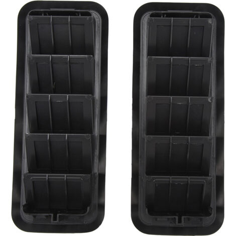 Grille de ventilation pression cabine 2 pièces ABS pour Chevrolet Silverado/Sierra 1999-2020