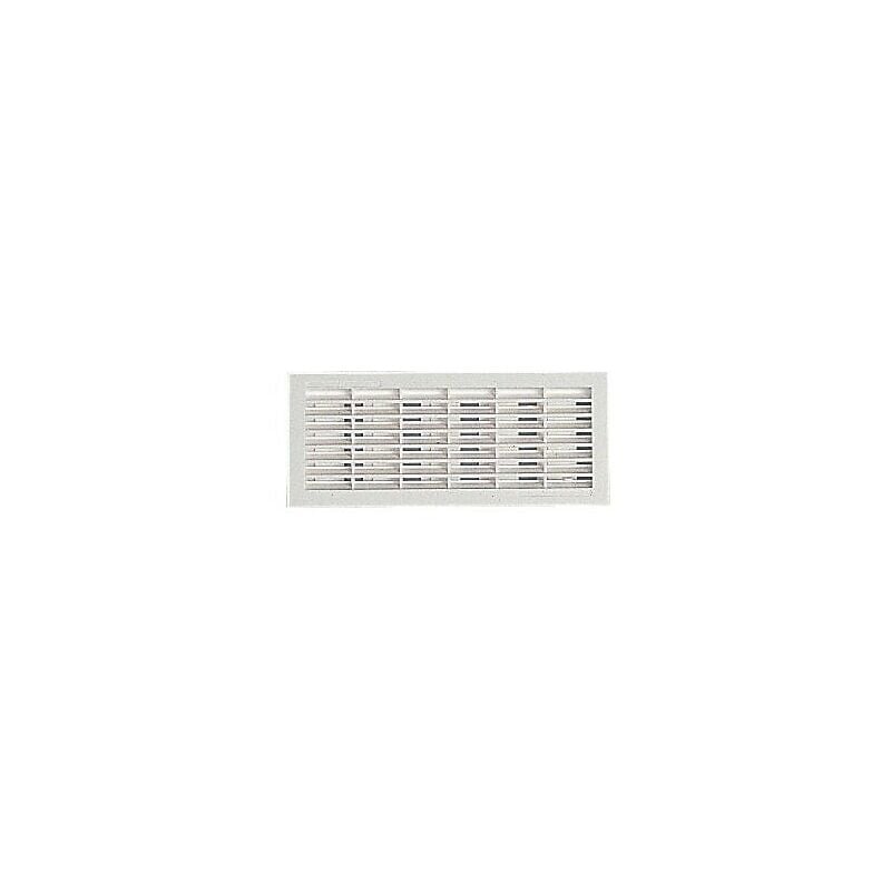 Nicoll - grille de ventilation rectangulaire a encastrer 100 x 279 mm - a fermeture sans moustiquaire