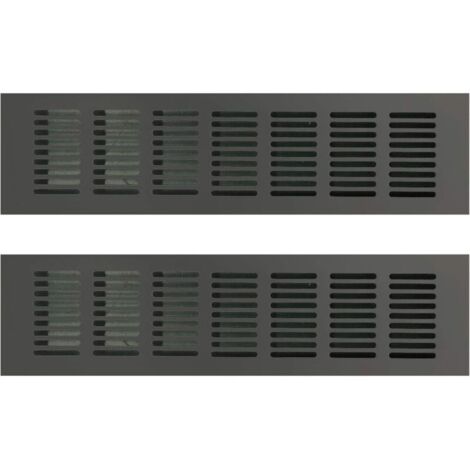 Grille de Ventilation Rectangulaire, Grille D\'aration Rectangulaire, Grille D\'aration, Grille Ventilation Rectangulaire, Grille d Aeration Rectangulaire pour une Ventilation Idale 80 300mm 2PCS