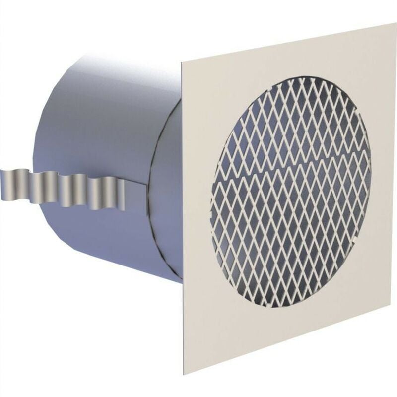 Le Sanitaire - Grille de ventilation ronde ø 130 mm