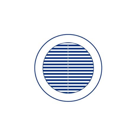 Grille de ventilation ronde avec moustiquaire - Diamètre ext: 135 mm pour tube 80-100