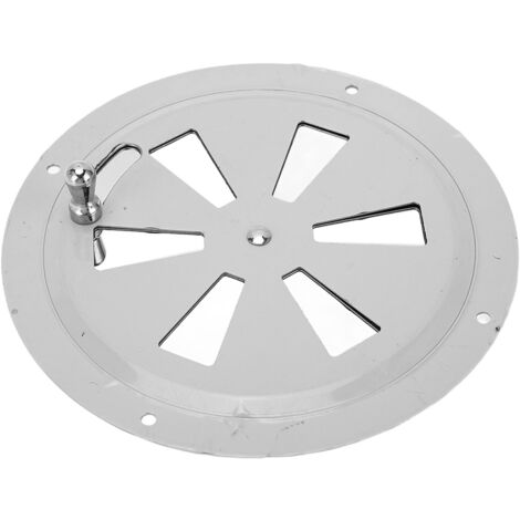 Grille de ventilation ronde en acier inoxydable 316 pour bateau, camping-car et véhicule