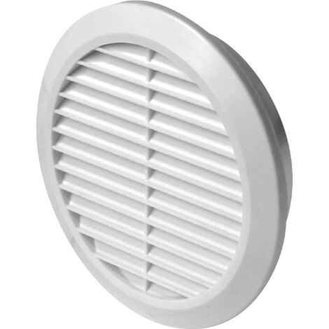 Grille de ventilation ronde T30 fi100 blanche