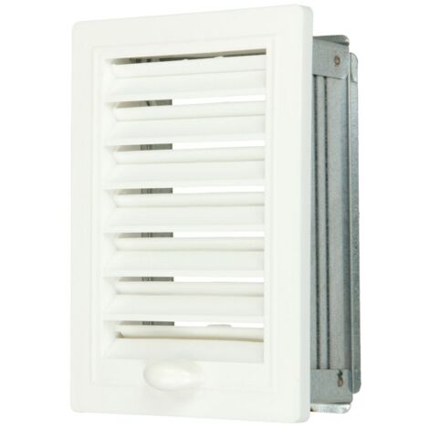 Grille de ventilation Upmann ajustable avec cadre montage 150 x 200 mm