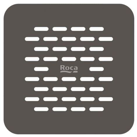 Grille de vidage Brick en acier inoxydable pour receveur de douche Terran-N - Café