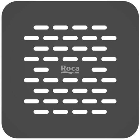 Grille de vidage Brick en acier inoxydable pour receveur de douche Terran-N - Onyx