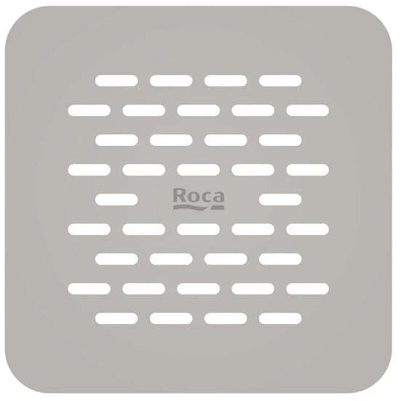 Roca - Grille de vidage Brick en acier inoxydable pour receveur de douche Terran-N - Perle