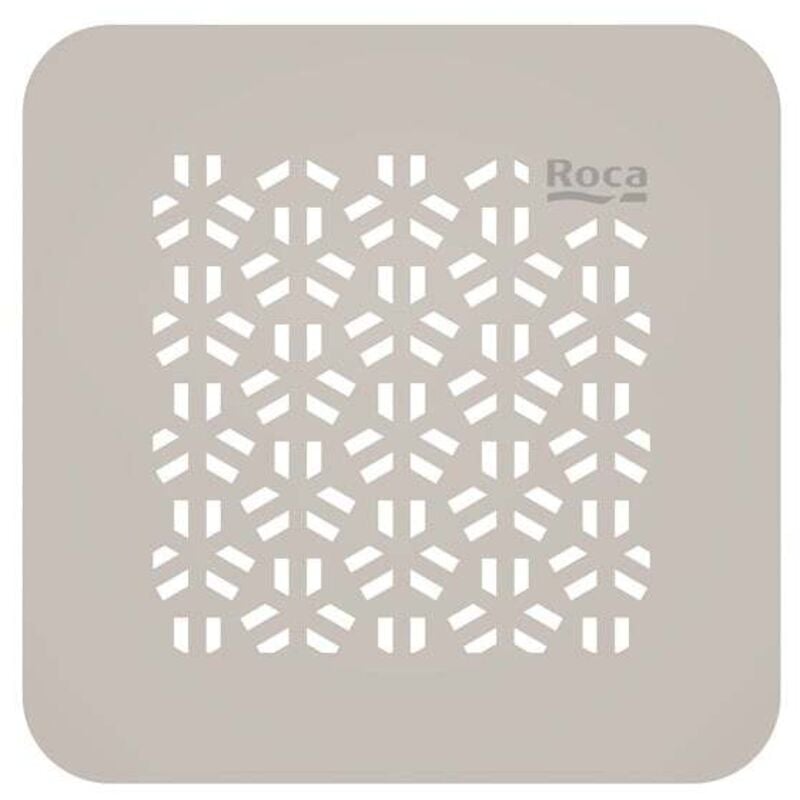 Grille de vidage Mosaic en acier inoxydable pour receveur de douche Terran-N - Beige