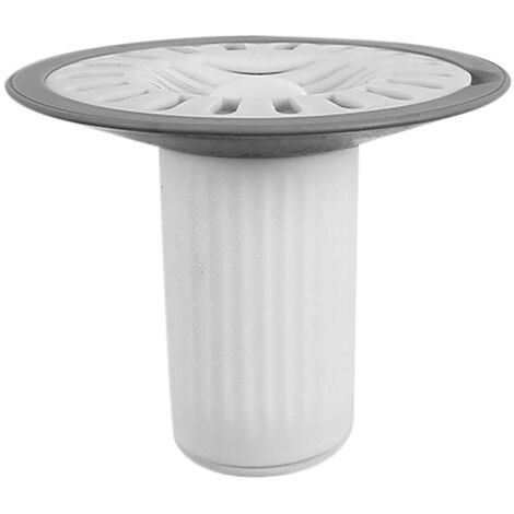 Grille de vidange universelle anti-odeurs avec fermeture automatique Drainage rapide à 360° Empêche les remontées d'odeurs et les refoulements Installation facile, convient aux salles de bains, cui