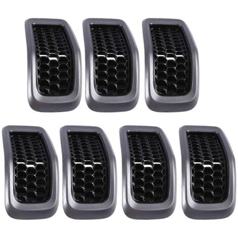 Grille décorative grise pour l'avant de voiture ---