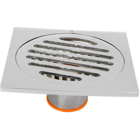 Grille d'écoulement odorante pour douche en cuivre et stainless steel avec système de levitation magnétique