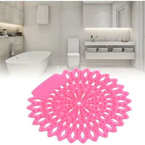 Grille Deodorante Anti-Projection pour Urinoirs, Lot de 10, Matériau EVA, Fraîcheur Longue Durée Guava, Hygiène et Confort