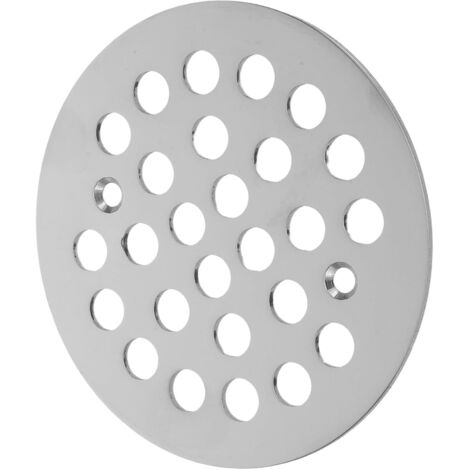 Grille D’Évacuation en Acier Inoxydable 107 CM Ronde Crépine Anti -