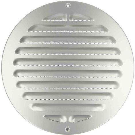 Grille d'intempéries Upmann rond alu anodisé 200 mm