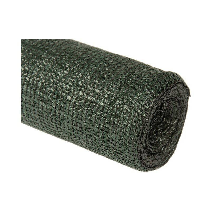 Brise Vue Occultant 1 x 50 mètres verte Filet d'ombrage Jardin Balcon Rambarde Terrasse Paravent Clôture Dissimulation 100%