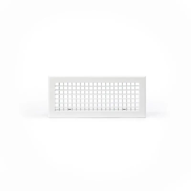Grille double dEflexion 300x150 blanc mat