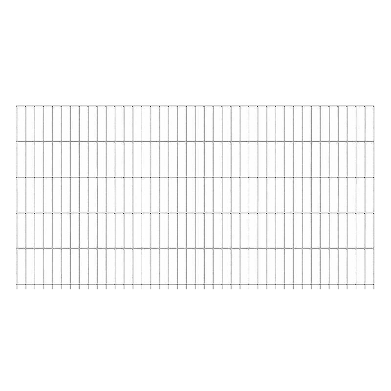 Grille double, galvanisé a chaud 2000x1000mm, largeur maille 50x200mm