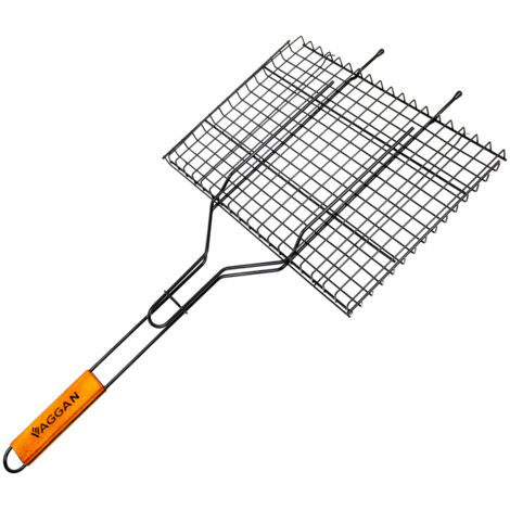 Grille double plate 33x25 cm - talla