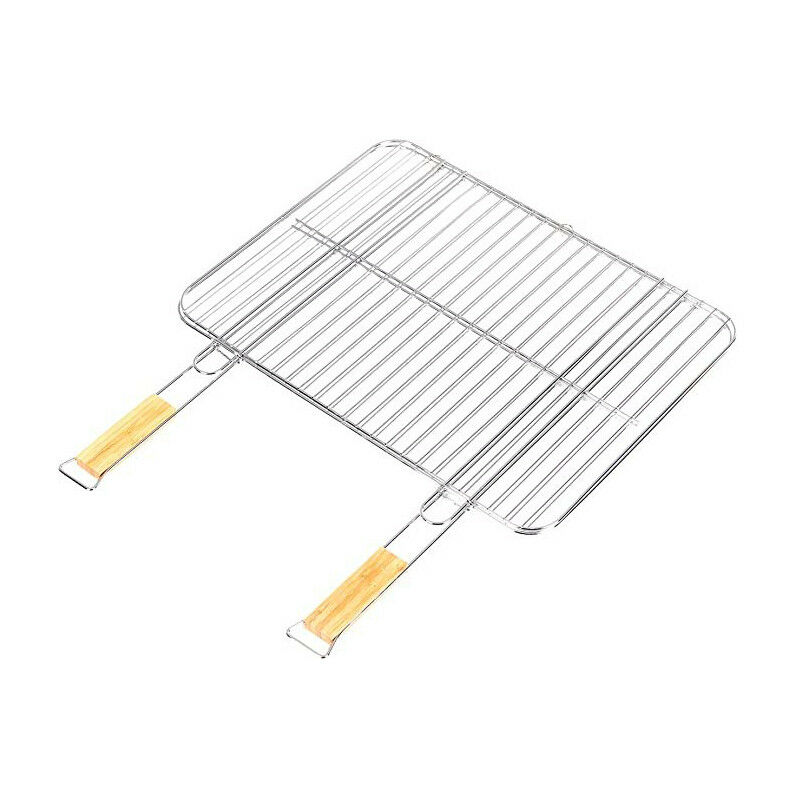 Somagic - grille double acier chrome 51X38CM