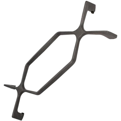 Grille double support casserole d'origine  430x133x45 mm