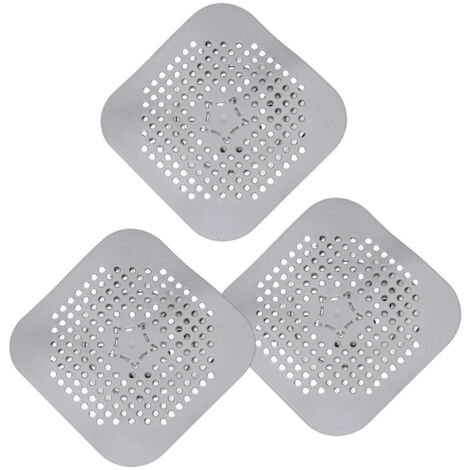 Grille dvacuation carre en 3 parties avec ventouse pliable