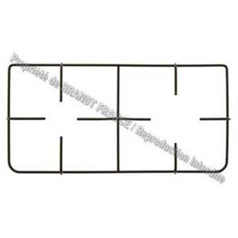 GRILLE EMAIL 2 FEUX pour TABLE DE CUISSON FAGOR - 75X2379