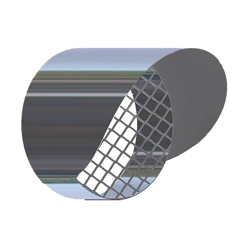 Grille en acier inoxydable aisi 304 ø 80 mm avec pare-pluie