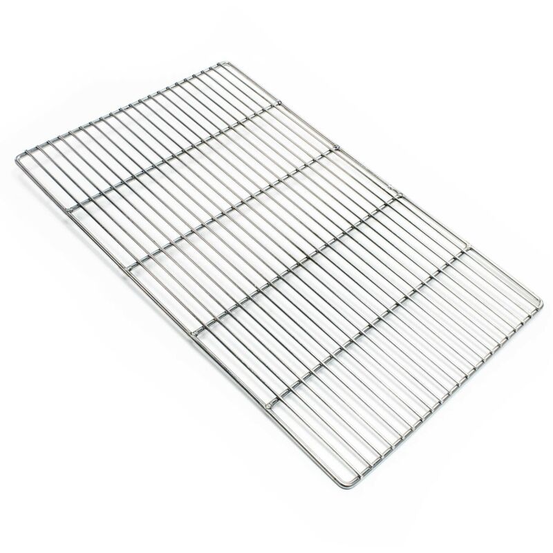 Grille en acier inoxydable carrée pour barbecue 54 x 34 cm grille accessoire barbecue