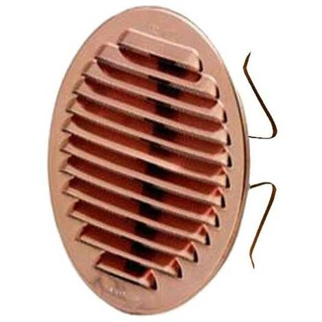 Grille en cuivre 175 ronde, filet 125/160, ressort