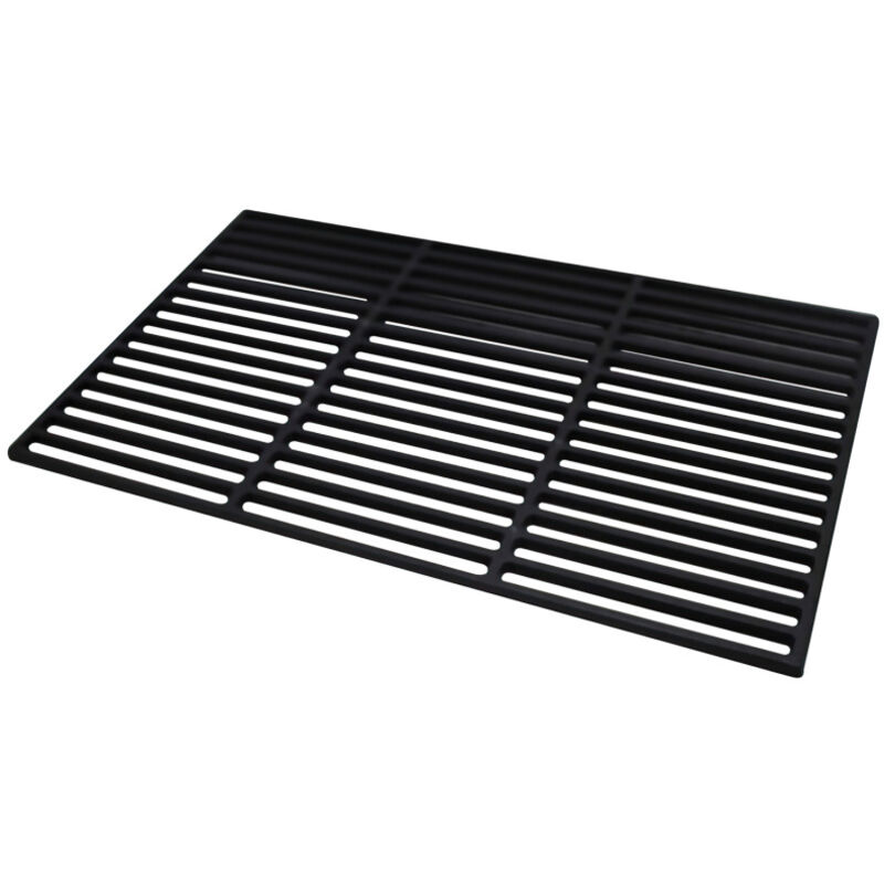 Einfeben - Grille en fonte Carrée Grille de barbecue Grille de cuisson Grille de barbecue en fonte Noir 42x28cm
