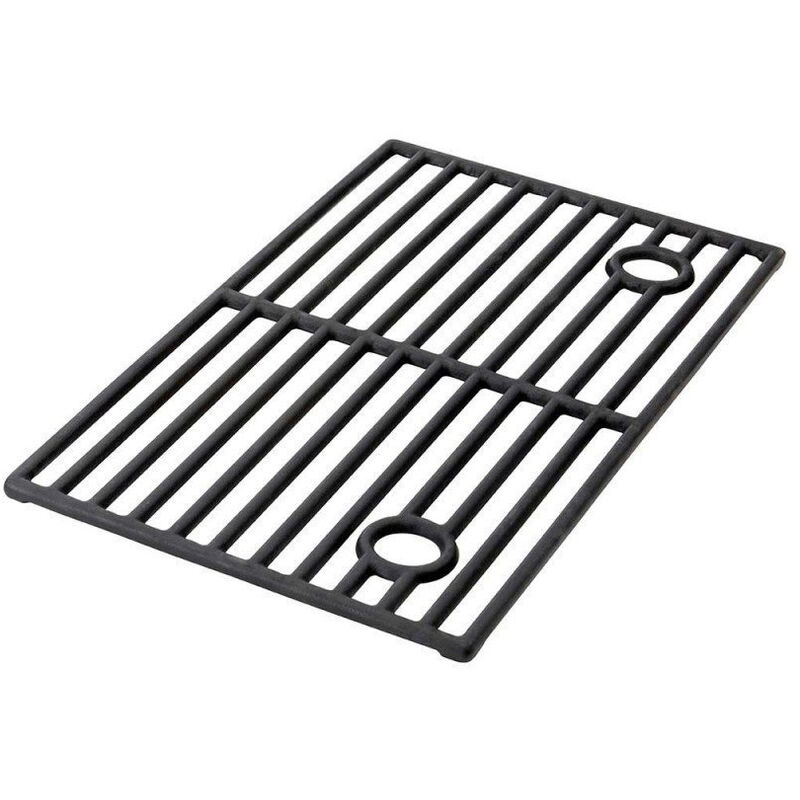 Barbecook - Grille en fonte émaillée large pour Brahma - Noir