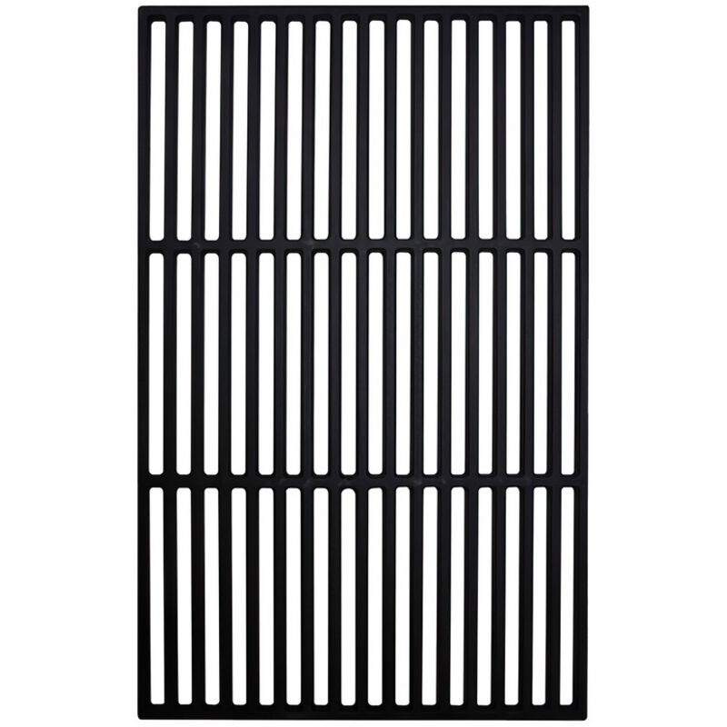 Randaco - Grille en fonte Grille de barbecue en fonte Carrée Grille de barbecue Noir 54x34cm