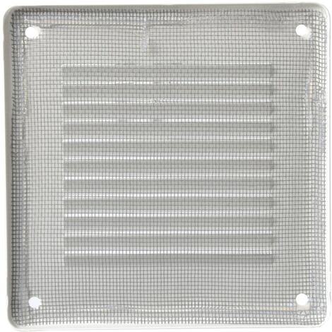 Grille en tôle 140X140 Filet Blanc
