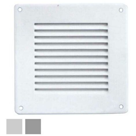 Grille en tôle 140X140 Réseau gris