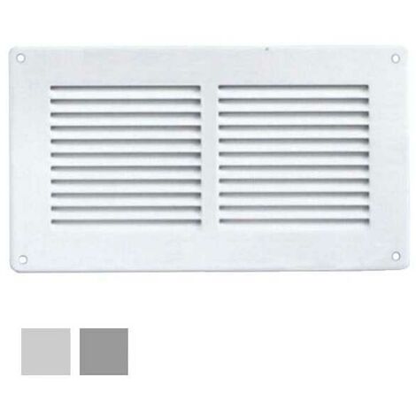 Grille en tôle 240X140 Maille Grise