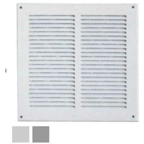 Grille en tôle 240X240 Maille Grise