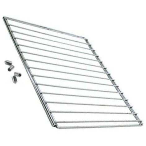 Grille extensible 370/650 x 320 mm – Inclus 4 vis – Compatible toutes marques de fours et cuisinières – Circulation uniforme de la chaleur - AS0039911