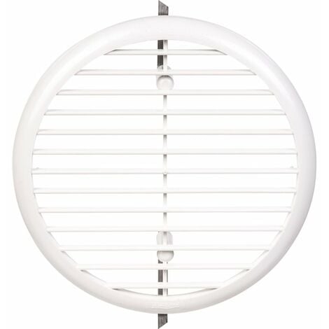 Grille blanche avec boitier diffusion 160 x 160mm