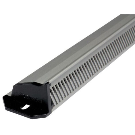Grille extérieure auto réglable hauteur 35mm longueur 275mm aluminium RENSON 11934