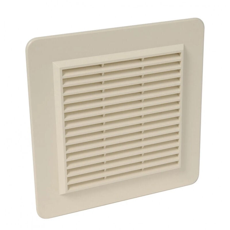 Nicoll - Applique pvc avec moustiquaire Carrée 246x246, sable