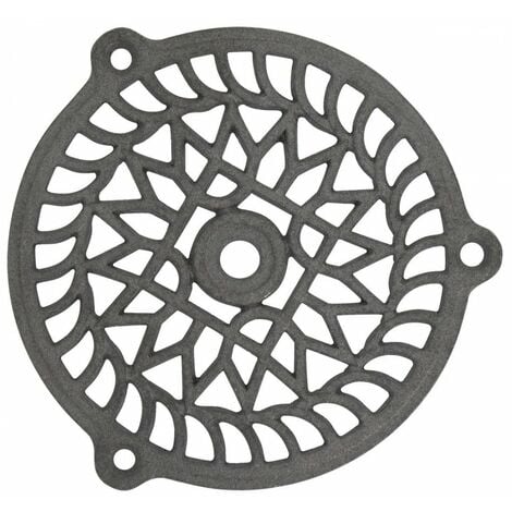 Grille fonte fixe  ronde ø 130