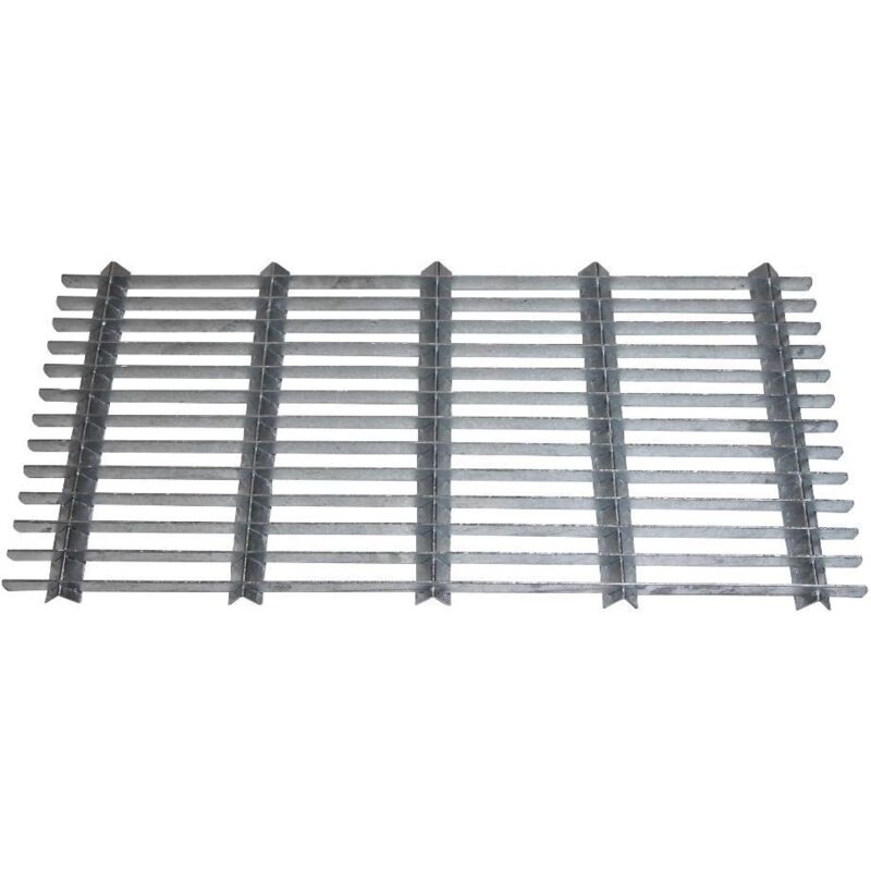 Guillouard - Grille gratte-pieds en acier galvanisé 40 x 80 cm