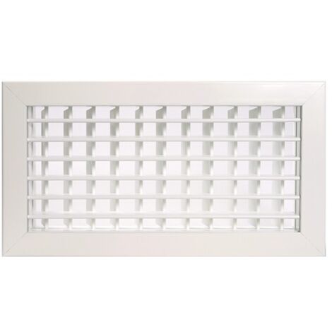 Grille horizontale-verticale à double déflexion - AIRZONE Dimensions : 200x150 mm