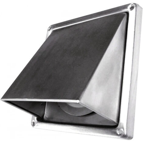 Grille Inox à Clapet A Auvent 100