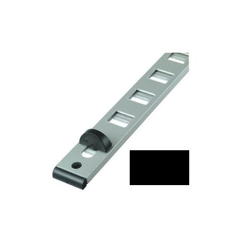 Grille d'entrée d'air intérieures autoréglables - à glissières - 275 x 22 mm - type 485 ton blanc