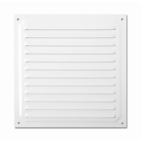 GRILLE LAQUÉE BLANCHE BLISTER - 20X20 CM